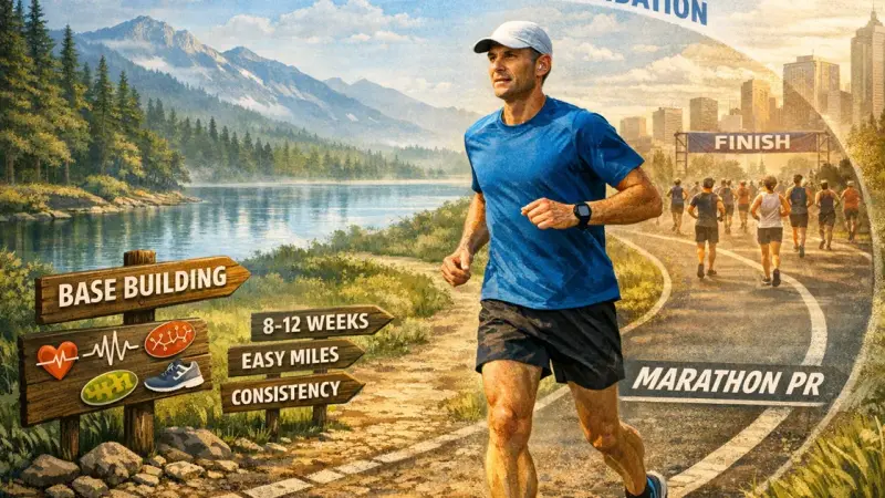 Case Study: Base First, Speed Later – A Marathon PR Built on Consistency