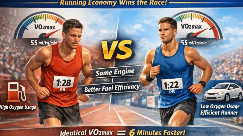 Case Study: Two Runners, Same VO2max – Why Economy Won the Race