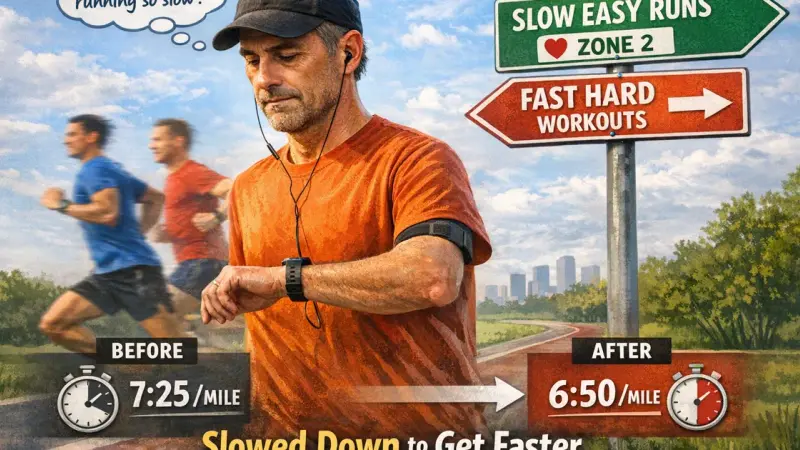 Case Study: The Runner Who Slowed Down to Get Faster