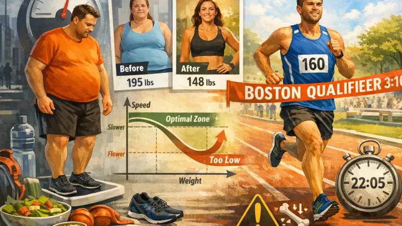 Case Study: Weight Loss and Faster Race Times – The Real Relationship