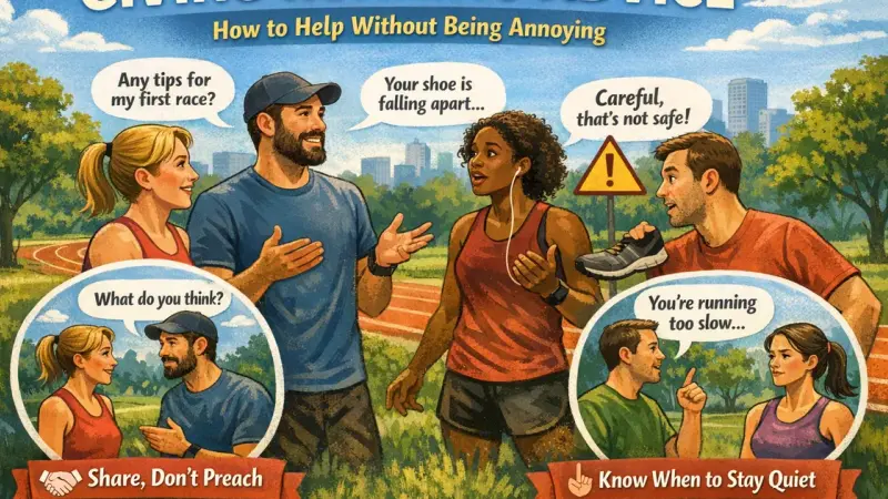 Giving Running Advice: How to Help Without Being Annoying