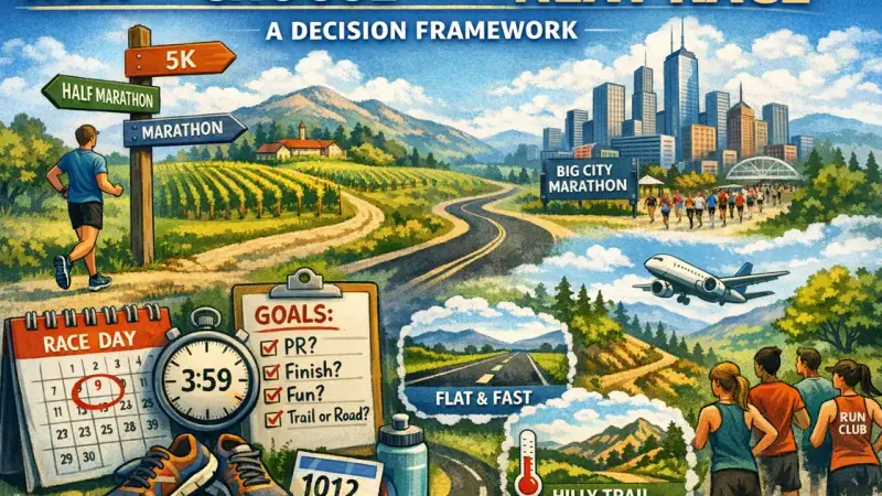How to Choose Your Next Race: A Decision Framework