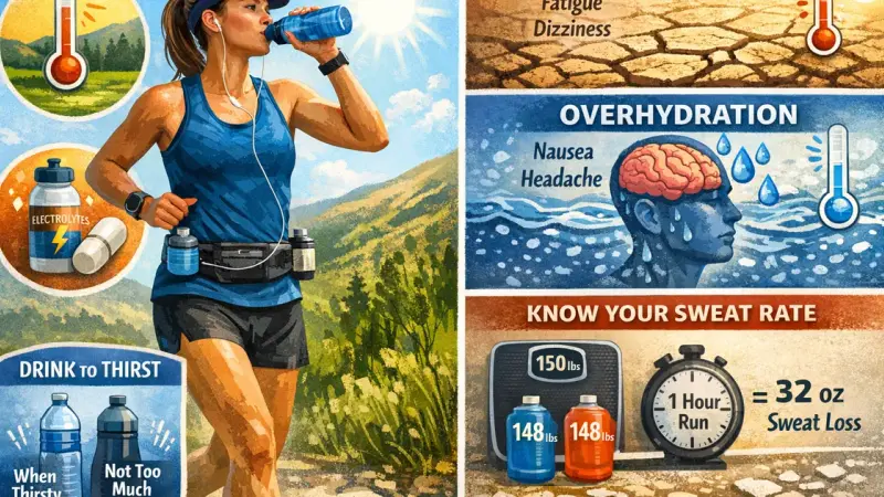 Hydration for Runners: How Much to Drink Before, During, and After Runs