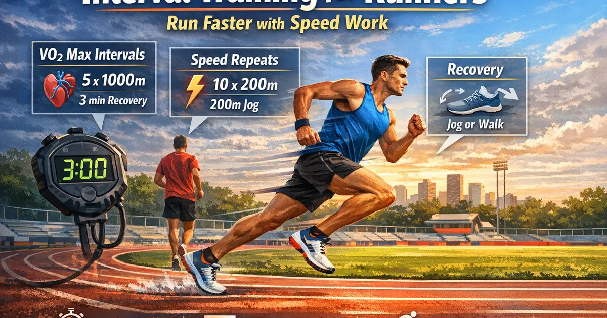 Interval Training for Runners: How to Run Faster with Speed Work