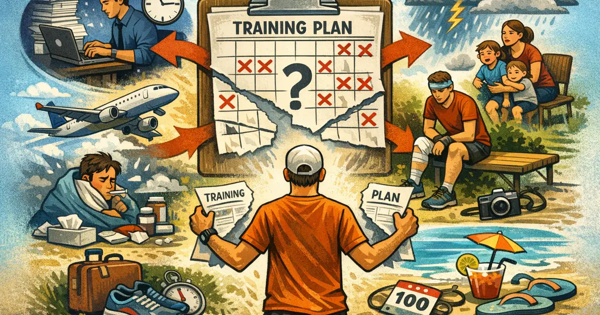 Training Rrestriction Plan How to Modify a Training Plan When Life Gets in the Way | Training Plan ...