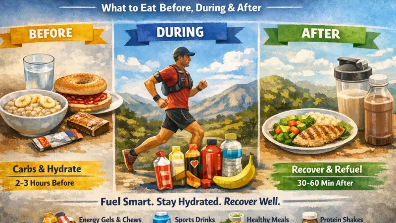 Nutrition for Long Runs: What to Eat Before, During, and After