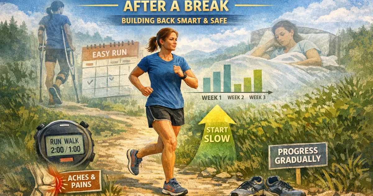 Running After Time Off: How to Come Back Without Injury | Training Plan ...