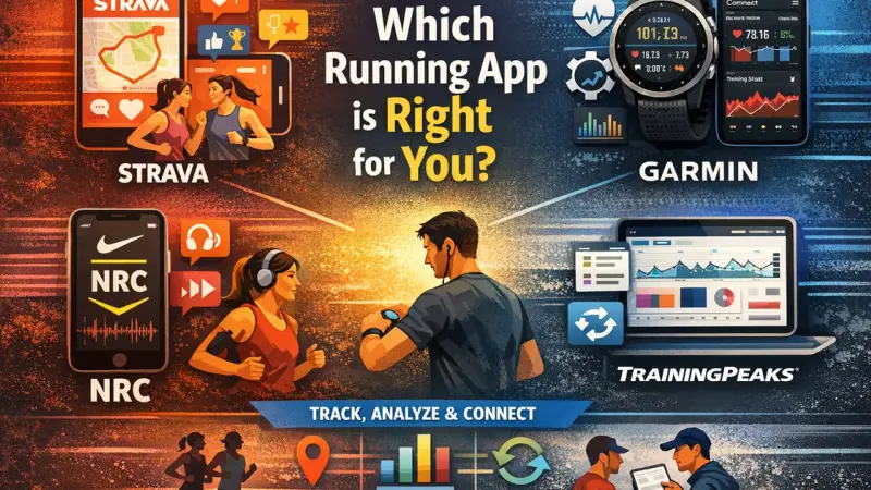 Running Apps Compared: Strava, Garmin, Nike Run Club, and More