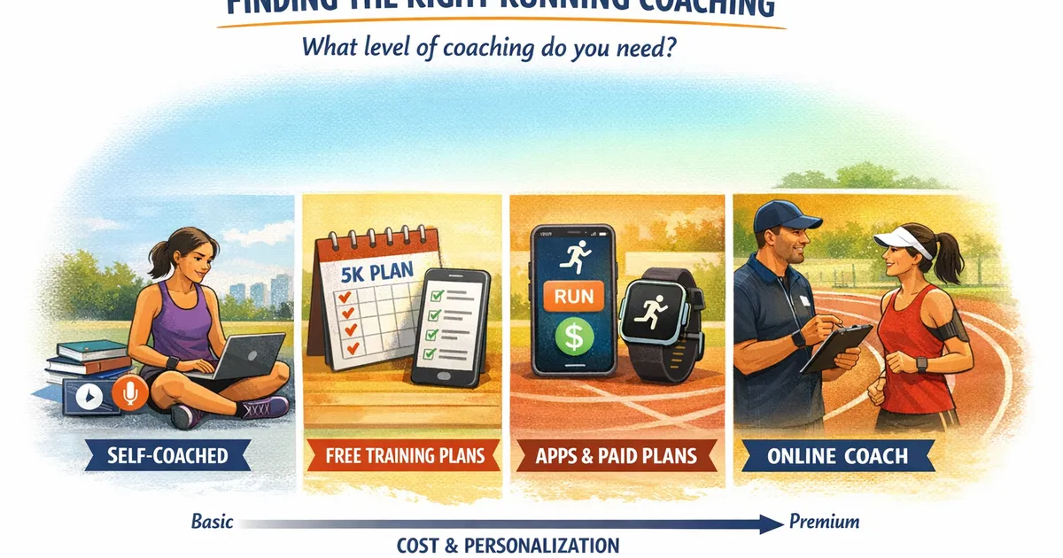 Running Coaching Options: From Free Plans to Personal Coaches