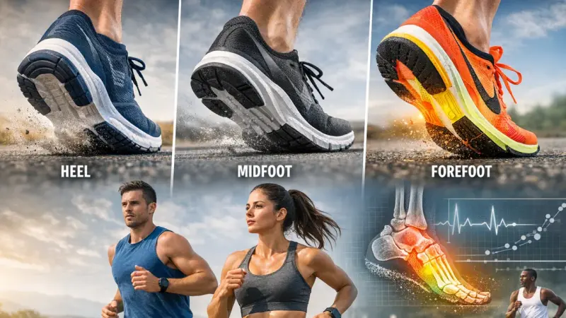 Running Foot Strike: Heel vs Midfoot vs Forefoot