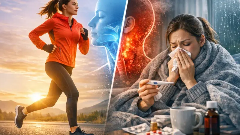 Running While Sick: When to Run and When to Rest
