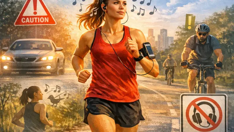 Running with Music: Benefits, Drawbacks, and How to Do It Safely