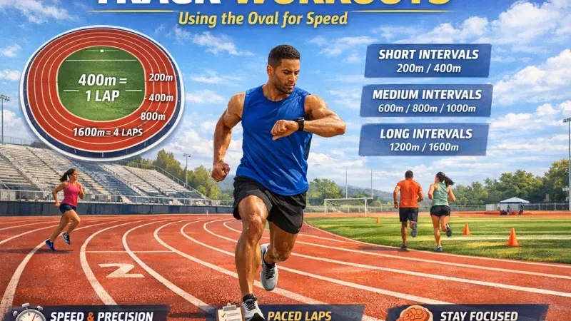 Track Workouts: How to Use the Oval for Speed