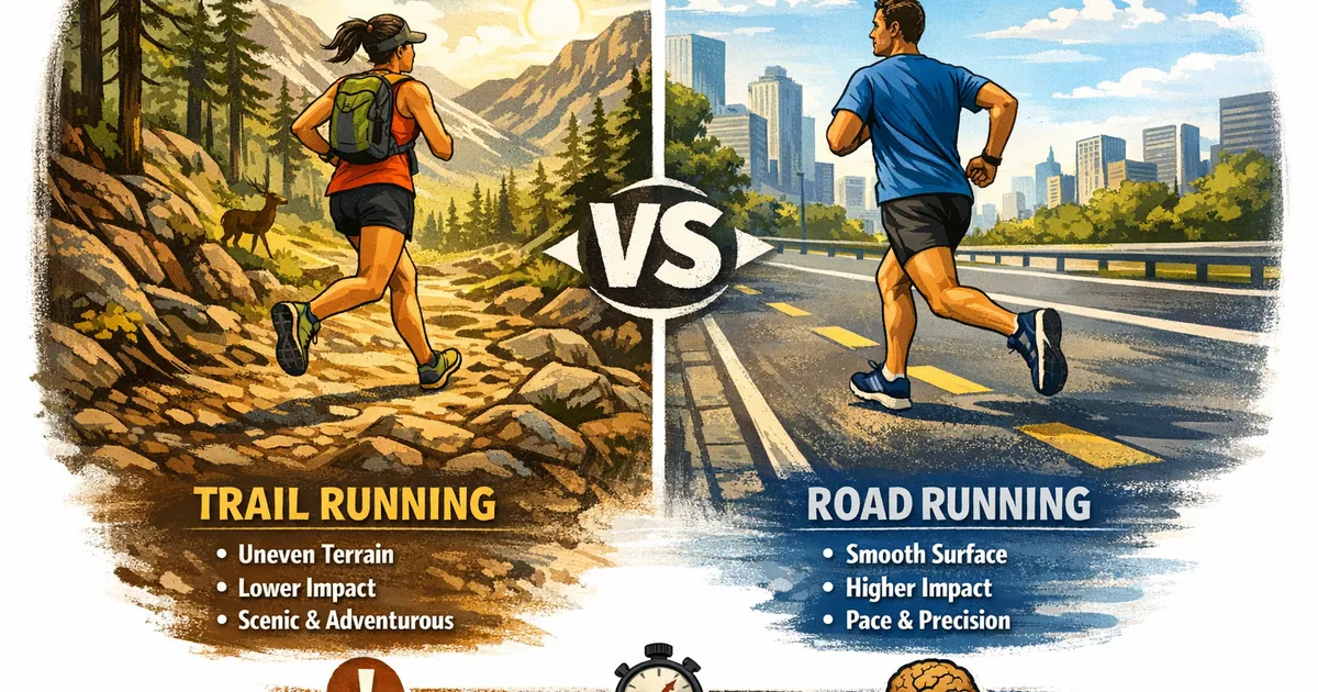 Trail Running vs Road Running: Benefits, Differences, and How to Choose