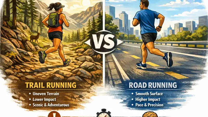 Trail Running vs Road Running: Benefits, Differences, and How to Choose