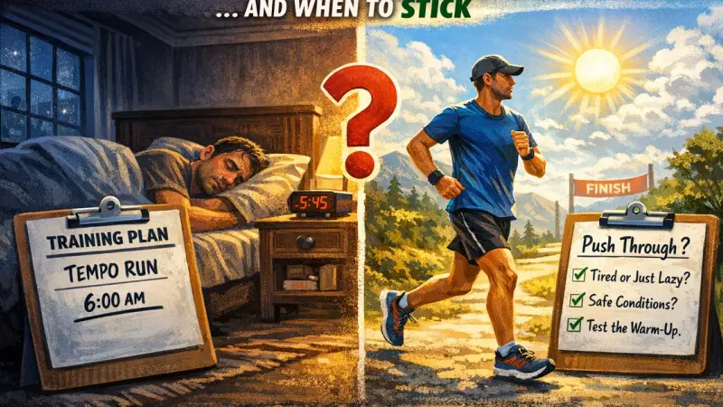 When to Deviate from Your Training Plan (And When to Stick)