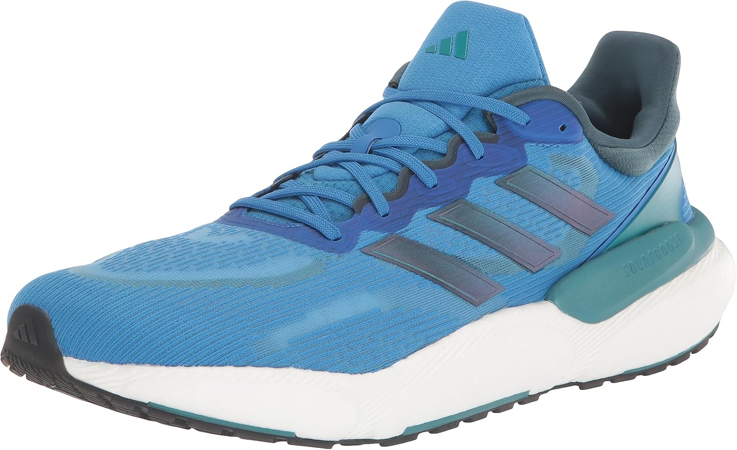 Adidas Solarboost 5 supportive road daily running shoe in side view