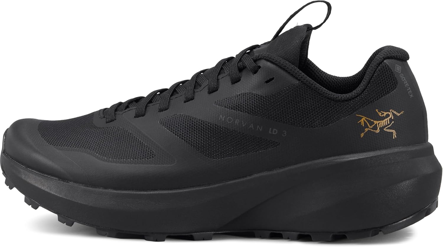 Arc'teryx Norvan LD 3 long-distance trail running shoe shown from the lateral side