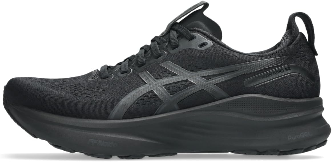 ASICS Gel-Kayano 32 premium stability road running shoe shown from the lateral side