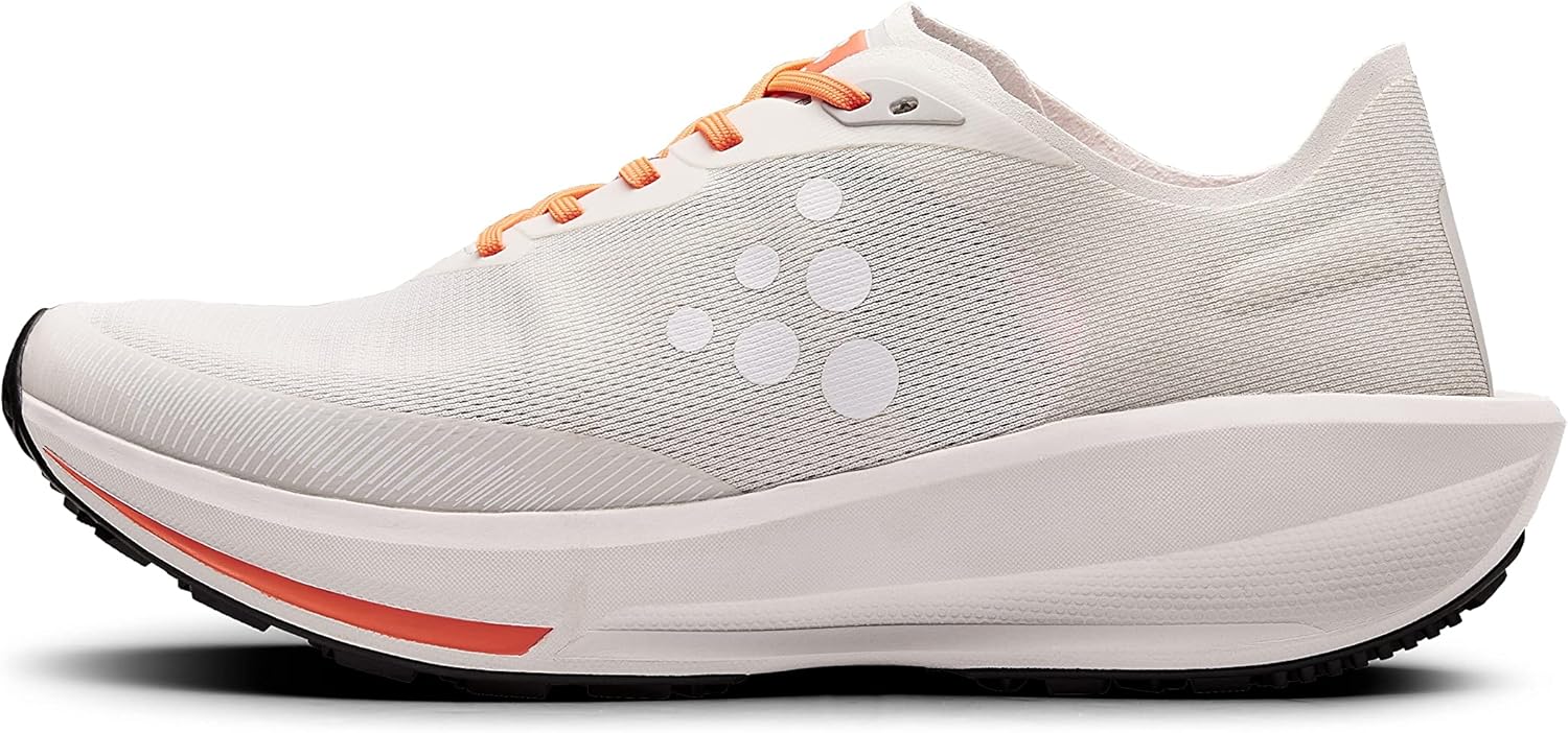 White Craft CTM Ultra 3 road-to-trail running shoe in side profile