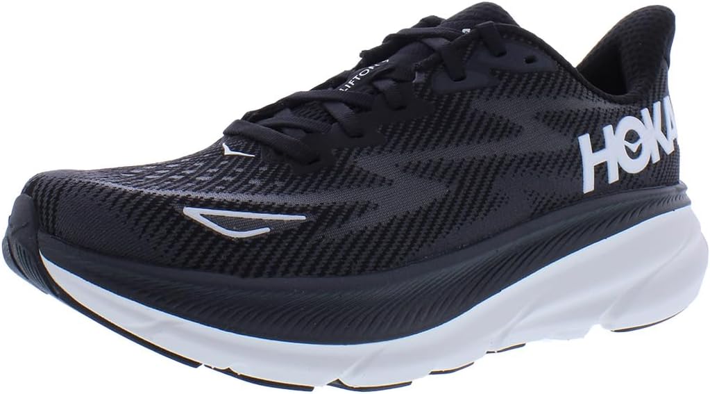HOKA Clifton 9 lightweight blue neutral road running shoe