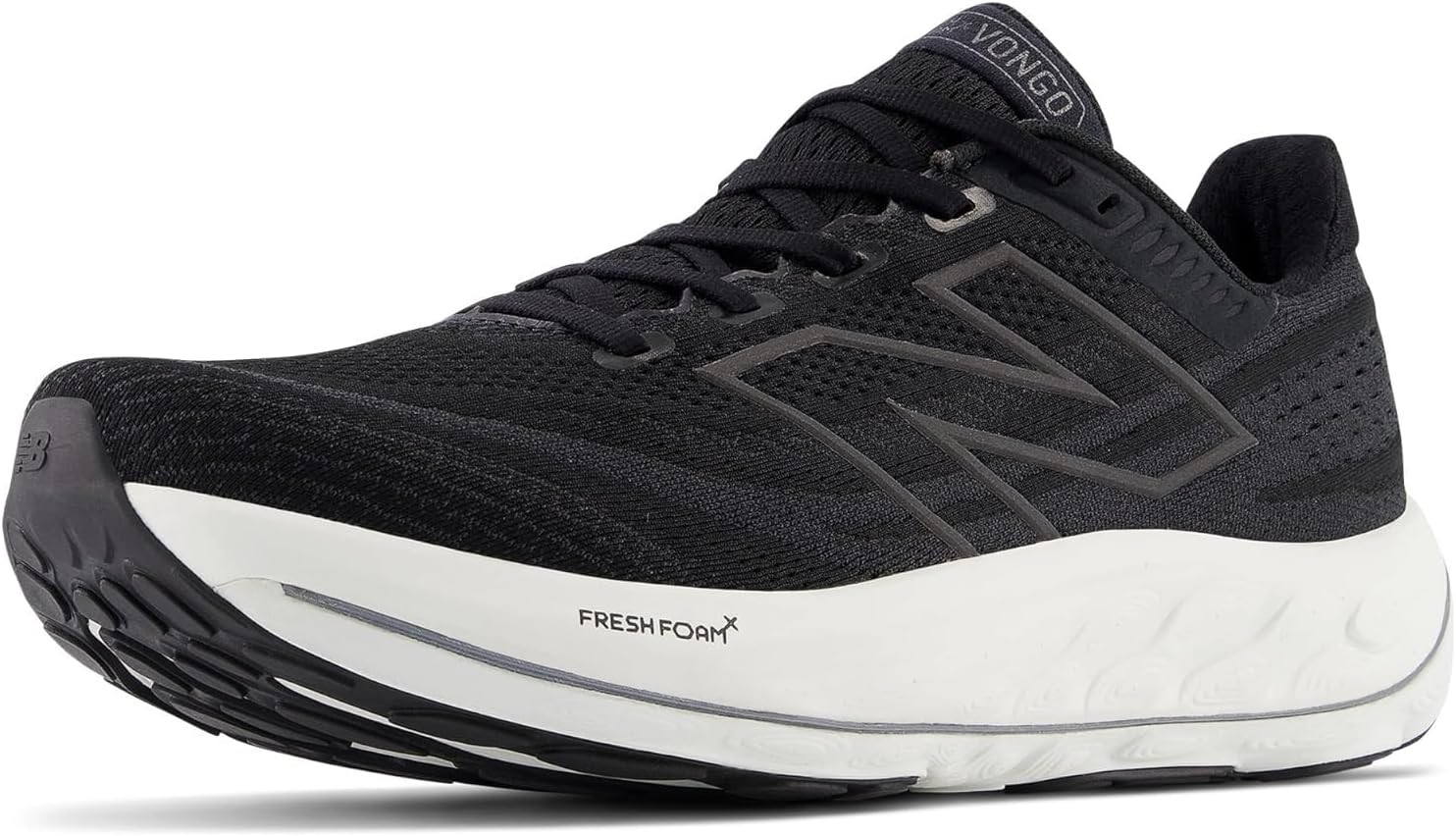 New Balance Fresh Foam X Vongo v6 stability road running shoe shown from the lateral side