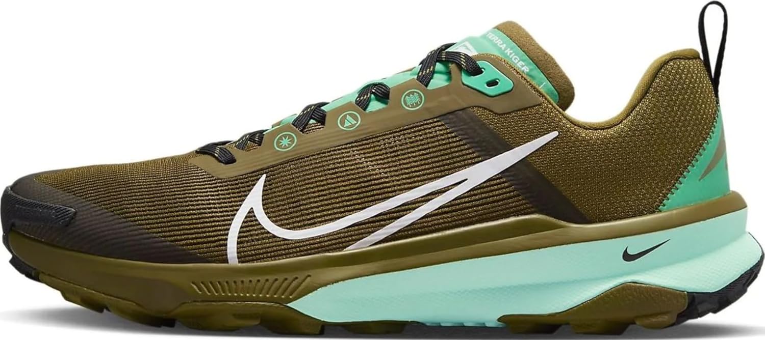 Nike Terra Kiger 9 low-profile React trail running shoe