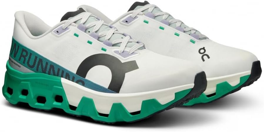 On Cloudmonster Hyper high-cushion white road running shoe