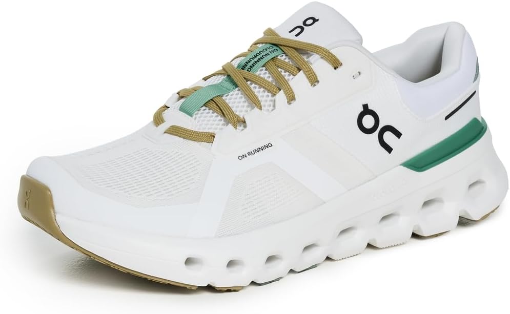 On Cloudrunner 2 stability road running shoe in side view