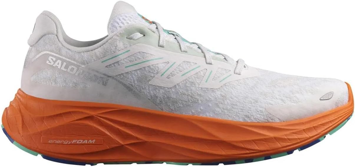 Salomon Aero Glide 2 high-cushion road running shoe in side view