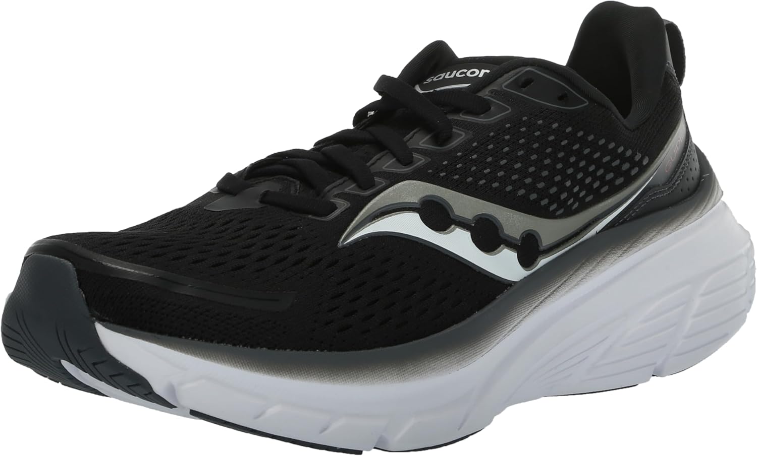 Saucony Guide 17 stability road running shoe in side view