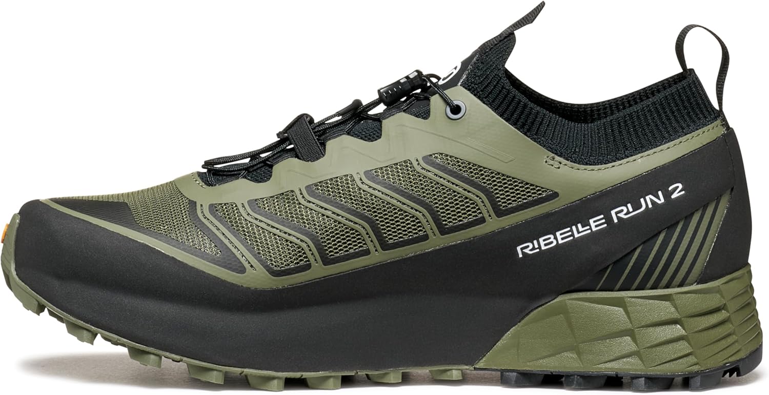 Scarpa Ribelle Run 2 technical trail running shoe in side view