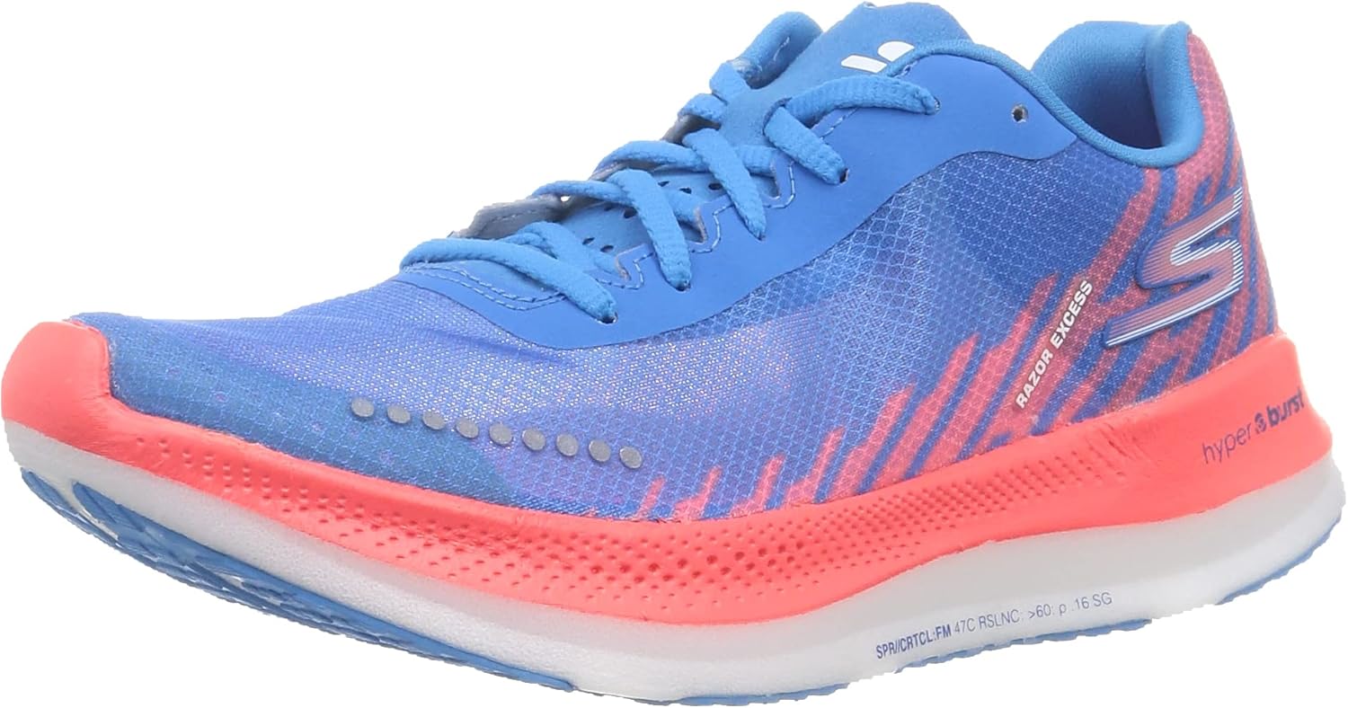 Skechers GOrun Razor 5 lightweight road running shoe in side view