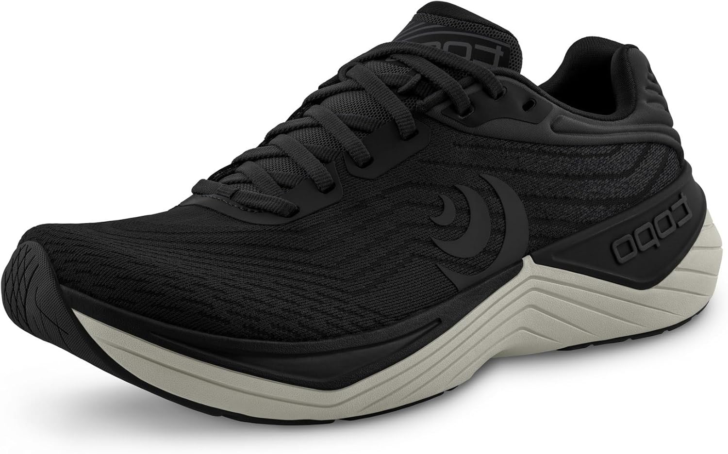Topo Athletic Ultrafly 5 light-stability road shoe in side view